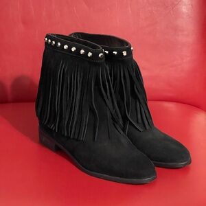 Michael Michael Kors Fringe Bootie size 7